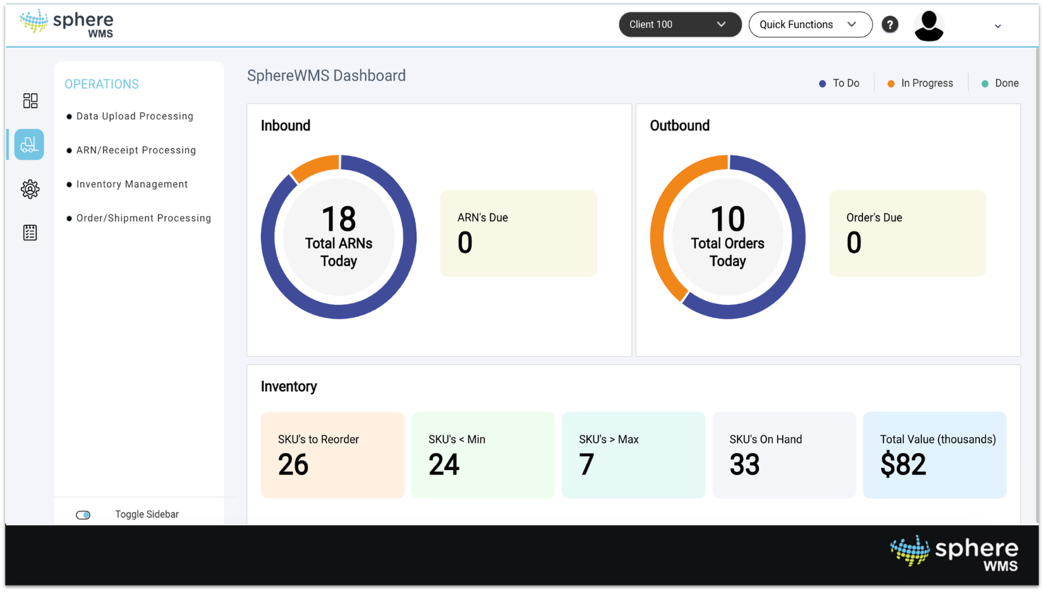 25 Best Warehouse Management Software Reviewed For 2024   Web App Library Categories Providers Screenshots 000 064 712 Pub Spherewms Screenshot 1681989175 