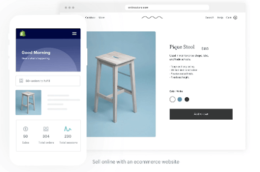 Shopify screenshot - 10 Best Headless Ecommerce Platforms In 2022